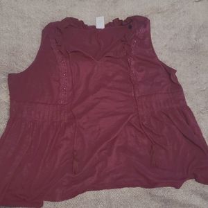 Tank Top with Tassels